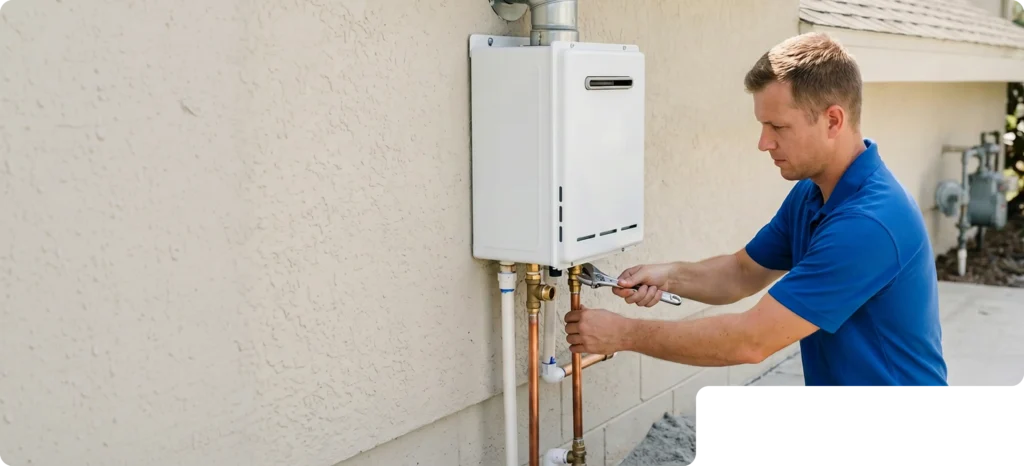 Tankless Water Heater Installation in Fort Myers, Naples, and Across Southwest, FL